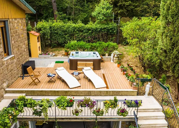 Majestic Villa In Hills Of Florence With Gardens Gym Jacuzzi And Sauna