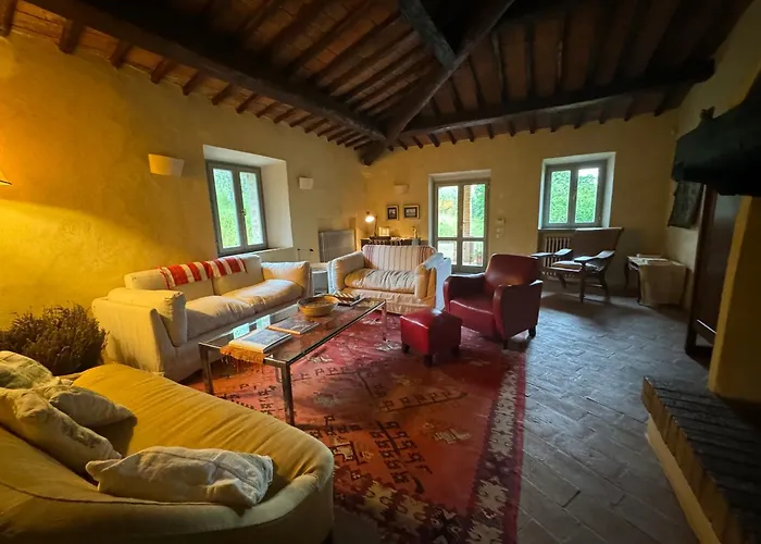 Podere FonteBernardi casa con vista su Pienza