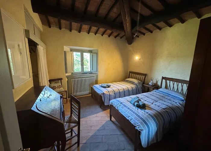 Podere FonteBernardi casa con vista su Pienza