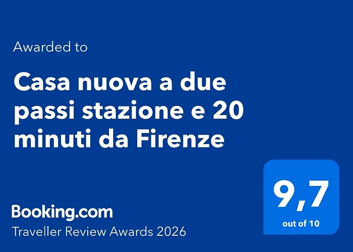 Casa nuova a due passi stazione e 20 minuti da Firenze