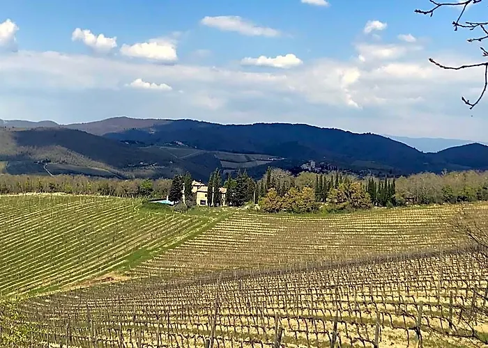 Villa In Chianti With Pool Tennis Court