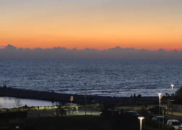 Sunset Over The Sea
